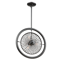 Artcraft AC10788BK - Windswept 3-Light Chandelier