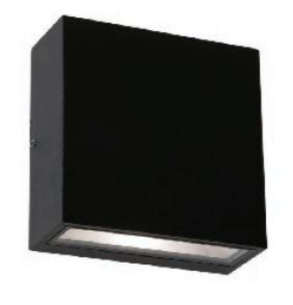 Outdoor Wall Light Black Die-Cast Aluminum