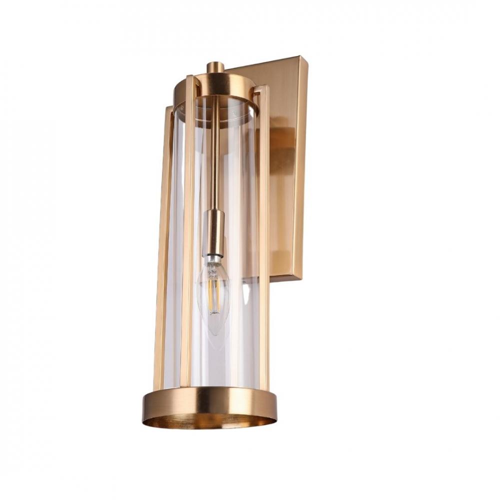 Wall Sconce Aged Brass