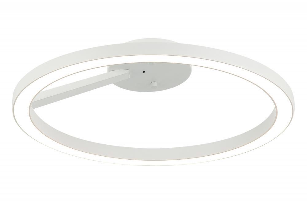 1LT "THE TRUNDLE" D16" WHITE CEILING MOUNT