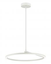 Matteo Lighting C36724WH - D24" "THE TRUNDLE" WHITE CHANDELIER