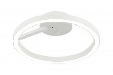Matteo Lighting X36712WH - 1LT "THE TRUNDLE" D12" WHITE CEILING MOUNT
