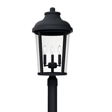 Capital Lighting 927034BK - 3 Light Outdoor Post Lantern