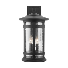 Capital Lighting 935531BK - 3 Light Outdoor Wall Lantern