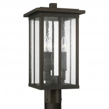 Capital Lighting 943835OZ - 3 Light Outdoor Post Lantern