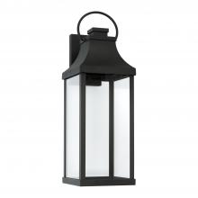 Capital Lighting 946431BK-GL - 1 Light Outdoor Wall Lantern