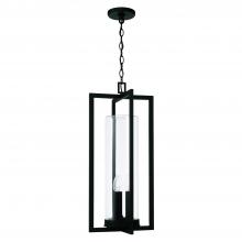 Capital Lighting 948232BK - 3 Light Outdoor Hanging Lantern