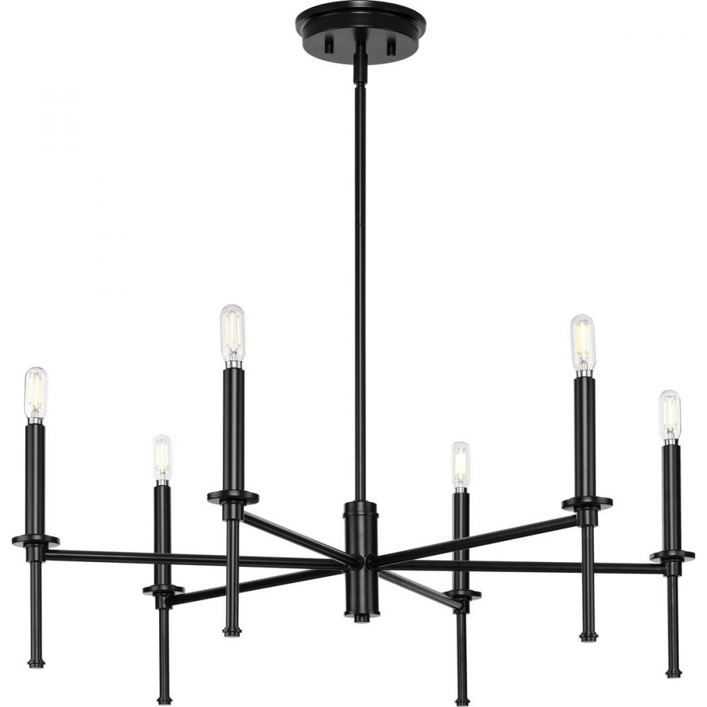 P400294-31M 6-60W CAND CHANDELIER