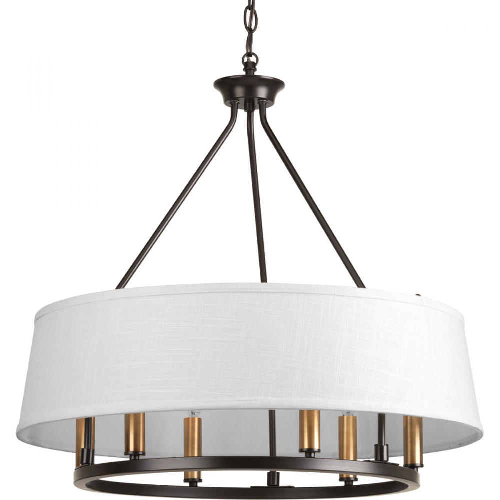 P4618-20 6-60W CAND CHANDELIER