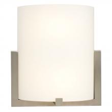 Galaxy Lighting 212430BN 2PL13 - Wall Sconce - in Brushed Nickel finish with Frosted White Glass