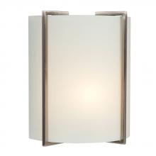Galaxy Lighting 212510BN/WH-226EB - Wall Sconce - in Brushed Nickel finish with Satin White Glass