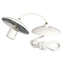 Galaxy Lighting 61008WH/CORD - Holder with Cord - White