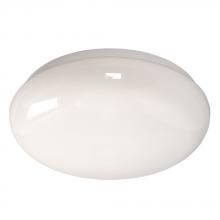 Galaxy Lighting L650202WH024A1 - LED Flush Mount Ceiling Light or Wall Mount Fixture - in White finish with White Acrylic Lens