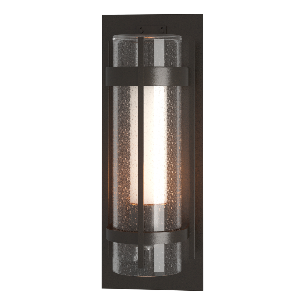 Torch  Seeded Glass XL Outdoor Sconce