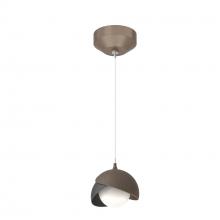 Hubbardton Forge - Canada 161183-SKT-STND-05-10-GG0711 - Brooklyn Double Shade Low Voltage Mini Pendant