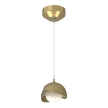 Hubbardton Forge - Canada 161183-SKT-STND-86-84-GG0711 - Brooklyn Double Shade Low Voltage Mini Pendant